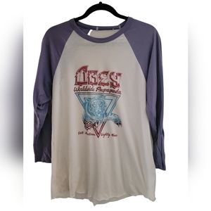 🌺Obey Worldwide Long-sleeved Crewneck Shirt Sz S🌺